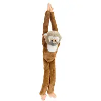 Wild republic Bamse - Hænge Abe - 18x55 - Egernabe - - OneSize - Bamse