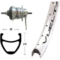 Winora Vuelta Airline 1 Shimano Nexus 7s Forhjul