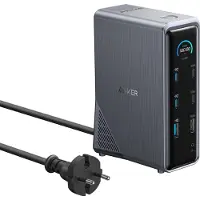 Anker Prime Charging Docking Station (14-in-1 Dual Display 160W) - Grey
