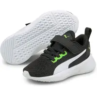 Puma Flyer Runner Sneakers Toddlers, Shoes, Green Flash/White/Black, 25