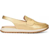 Wonders Wonderstil kvinder. A-4803_5432_6509 Towanda 03 gyldne loafers i læder (38), Guldfarvet, Fast, Ingen, Casual