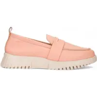 Wonders Wonderstil kvinder. A-4410_5078_5044 Flexfly 10 Mokkasiner i læder, pink (40), Fast, 1-3 cm, Ingen, Casual