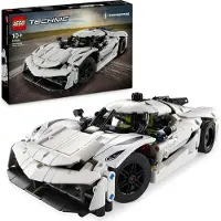 LEGO Technic 42184 Koenigsegg Jesko Absolut-hyperbil - hvid
