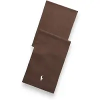 Ralph Lauren Polo Ralph Laurentil mænd. 710886139024 Brunt tørklæde i kæmmet bomuld (OSFA), Casual
