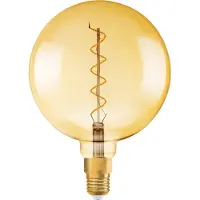 Ledvance Vintage 1906 LED Stor Globe Spiral 5W 820 330 lm, E27 guld, dæmp
