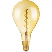 Ledvance Vintage 1906 LED Spiral 5W 820, 300 lumen, E27, guld, dæmpbar