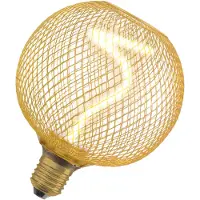 Ledvance LED-pære E27 Filament Spiral Globe Guld 170lm DIM 3,5W/818 4058075840201 Modsvarer: N/A