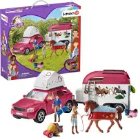 Schleich Horse Club - 50x20x22 cm - Horse Adventures 42535 - - OneSize - Legetøjsdyr
