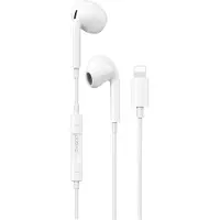 Dudao X14PROL-W1 į ausis įkišamos ausinės su Lightning jungtimi baltos spalvos (X14PROL-W1)