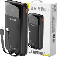 Dudao K15 Pro powerbank 20000 mAh, sort