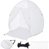 Vevor Spray Paint Shelter Bærbar Spray Paint Teltkabine 60x60x70 i Pop Up