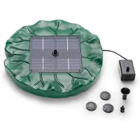 Pontec 40280 Pondosolar Lily Island Svømmende solcelledampumpe