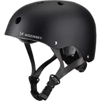 Wozinsky Lightweight BMX Bicycle Helmet/Scooter 54-58 cm - Black