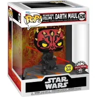 Funko POP! Star Wars Deluxe Figur Red Saber-serien Bind 1 Darth Maul(gw)