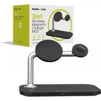 Mobile Origin 3in1 Wireless Magnetic Charger MO1 - black
