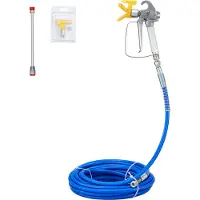 Vevor Airless Paint Spray Slangesæt 50ft 1/4in drejeled 3600psi med 517 spids