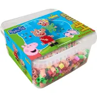 Toymax Hama maxi bøtte Gurli Gris + lillesøster