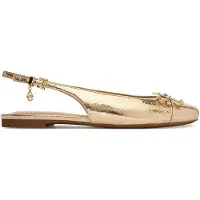 Michael Kors Ballerinasko med rem 'PIPER' guld
