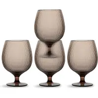 Sagaform Billi ølglas 50 cl 4-pak Brun