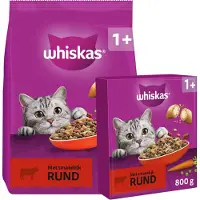 Whiskas Tørfoder Box - Oksekød - 800 g