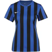 Nike Spilletrøje Dri-FIT Striped Division IV - Konge blå/Sort/Hvid Kvinde, størrelse Medium