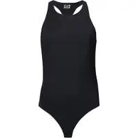 EA7 EA7til kvinder. 7W001122_AF12625 Body i elastisk teknisk stof Logo Series sort (S), Casual, Afslappet, Polyester
