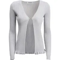 Influencer Cardigan sølv