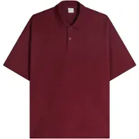 Bershka Bluser & t-shirts 'INTERLOCK' burgunder
