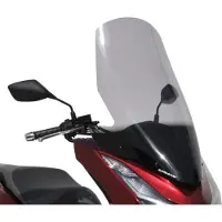 Ermax Vindskærme PCX125 25-, gråtonet, BxH: 69,5x40 cm