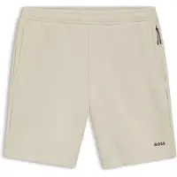 BOSS Shorts i bomuldsblanding med reflekterende grafik