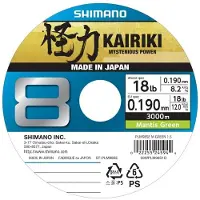 Shimano Fishing Kairiki 8 Flettet Fiskesnøre 3000 M