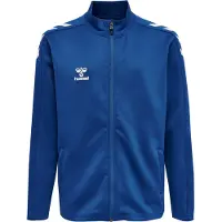 Hummel Track Top hmlCORE XK Poly Zip - Ægte blå Børn, størrelse 176 cm