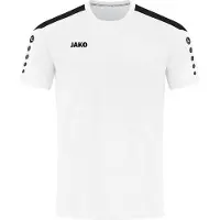 Jako Funktionsbluse 'Power' sort / hvid