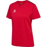 Hummel Funktionsbluse 'Authentic' grå / cranberry / sort / hvid