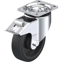 Blickle 619080 LK-POEV 125KA-1-FI Styrehjul med bremse Hjuldiameter: 125 mm Bæreevne (maks.): 250 kg 1 stk