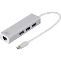 Digitus Usb Type C 3.0 With Gigabit Ethernet Hub