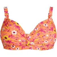 Swim By Zizzi Bikinioverdel blandingsfarvet / orange
