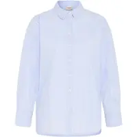 Fransa Bluse 'FRZane' lyseblå / hvid