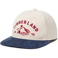 Timberland Hætte 'Mountain' beige / mørkegrøn / rød