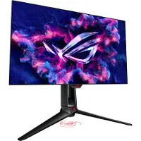 Asus ROG Swift OLED PG27AQDP - OLED-monitor - gaming - 27 (26.5 til at se) - 2560 x 1440 QHD @ 480 Hz - 1300 cd/m² - 1500000:1 - DisplayHDR 400 True Black - 0.03 ms - 2xHDMI, DisplayPort - sort