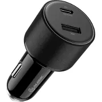 Alogic Rapid Power - Bilstrømsadapter - med 100W ladekabel - 100 Watt - PD 3.0, QC 3.0 (USB, USB-C) - space grey
