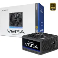 Chieftec VEGA Series PPG-850-S - Strømforsyning (intern) - ATX12V 3.1 - 80 PLUS Gold - AC 100-240 V - 850 Watt - aktiv PFC