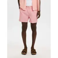 Selected Badeshorts rød / hvid