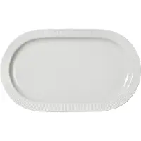 Sagaform Inka serveringsfad Hvid, 20x34 cm
