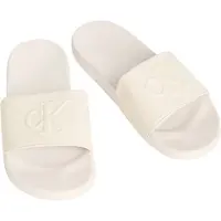 Calvin Klein Pantoletter 'ESS' creme
