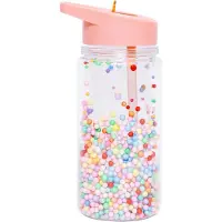 Petit Monkey Drikkedunk m. Sugerør - 300 ml - Macaron Pops - Cor - - OneSize - Drikkedunk