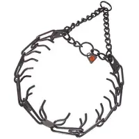 Sprenger Halskæde I Rustfrit Stål Med Strafkæde