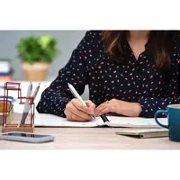 Pentel BY210-A FLOATUNE Roller 1mm Sort
