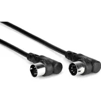 Hosa Technology MID-305RR, DIN (5-pin), Hanstik, DIN (5-pin), Hanstik, 1,52 m, Sort