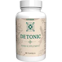 InterGuard AG Detonic - 60 kapsler med glucomannan, kakaoekstrakt & Vitamin B1 B6 - Schweizisk kosttilskud
